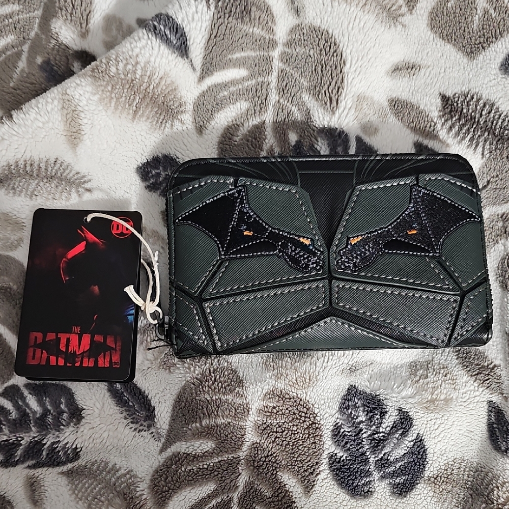 Loungefly DC Comics The Batman Cosplay Zip Around Wallet